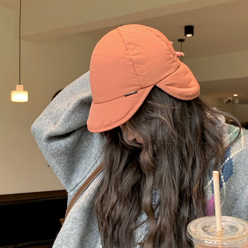 Earmuffs Foldable - Unisex Ponytail Cap with Foldable Ear