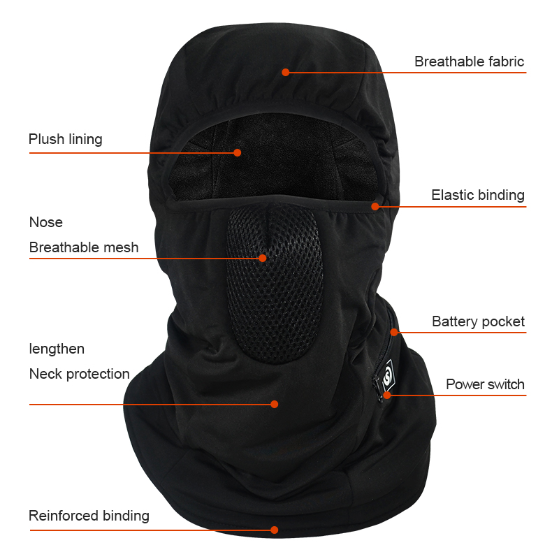 Savior Heat Heating Ski Mask W - đánh giá và giá Balaclava Ski Mask