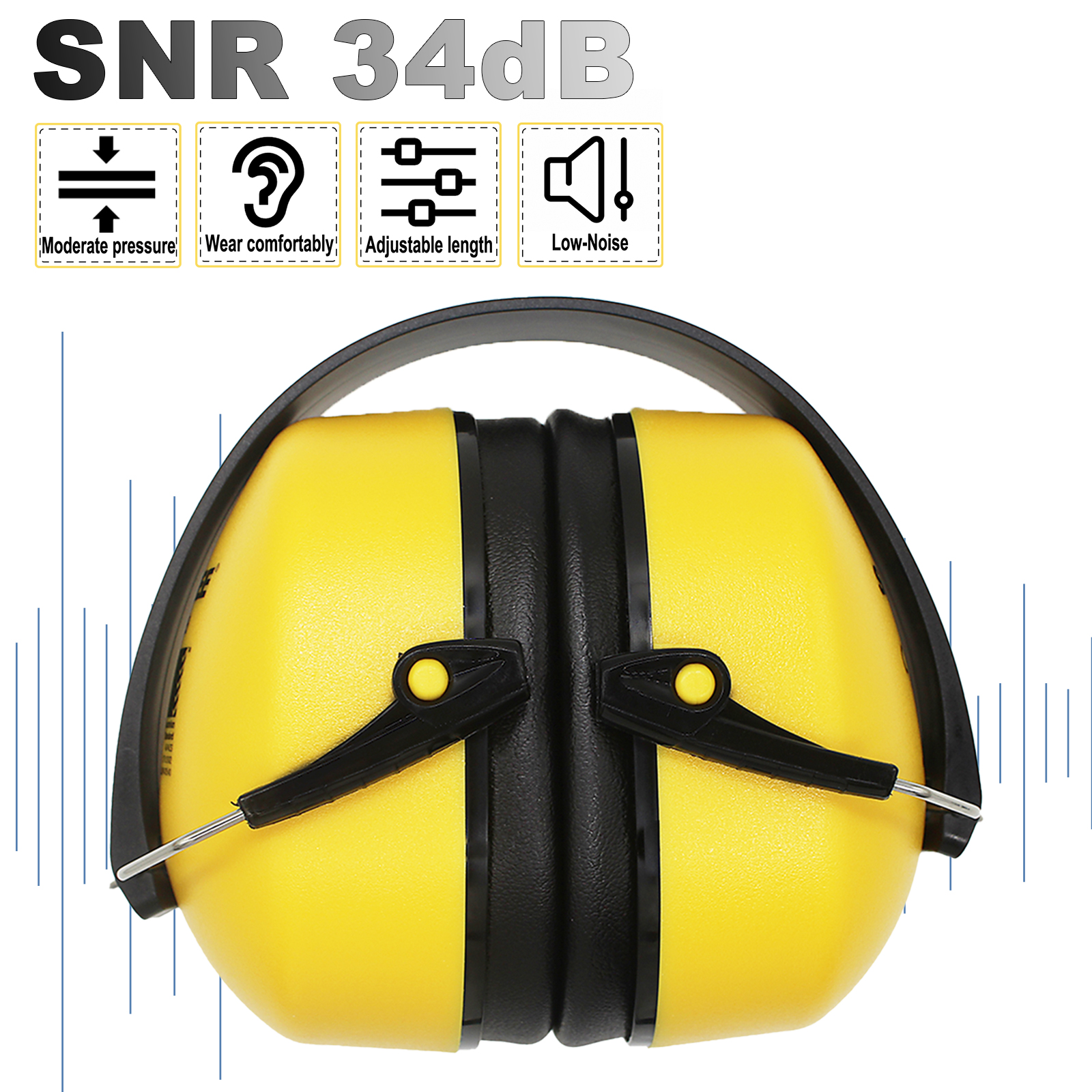 Safetree CE En 352-1: 2002 Fol - đánh giá và giá Earmuffs Foldable