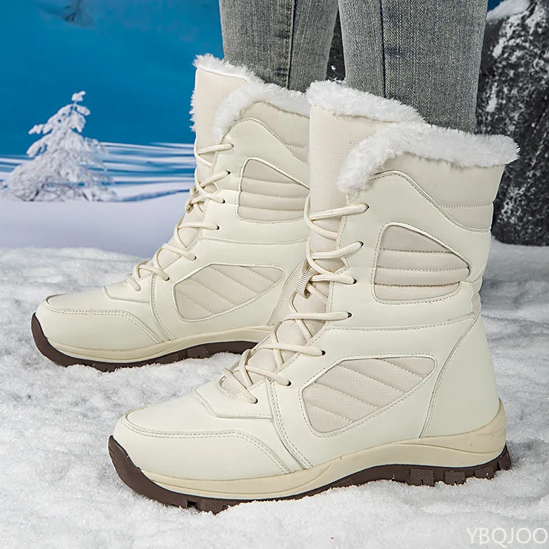 Winter high top thick cold res - đánh giá và giá Waterproof Winter Boot