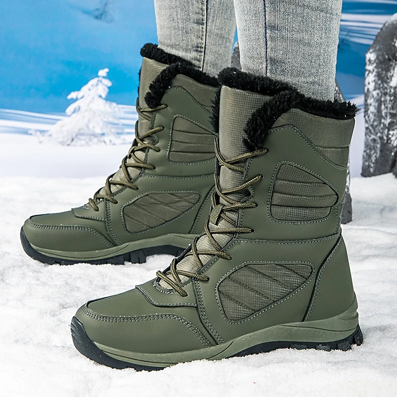 Winter high top thick cold res - đánh giá và giá Waterproof Winter Boot