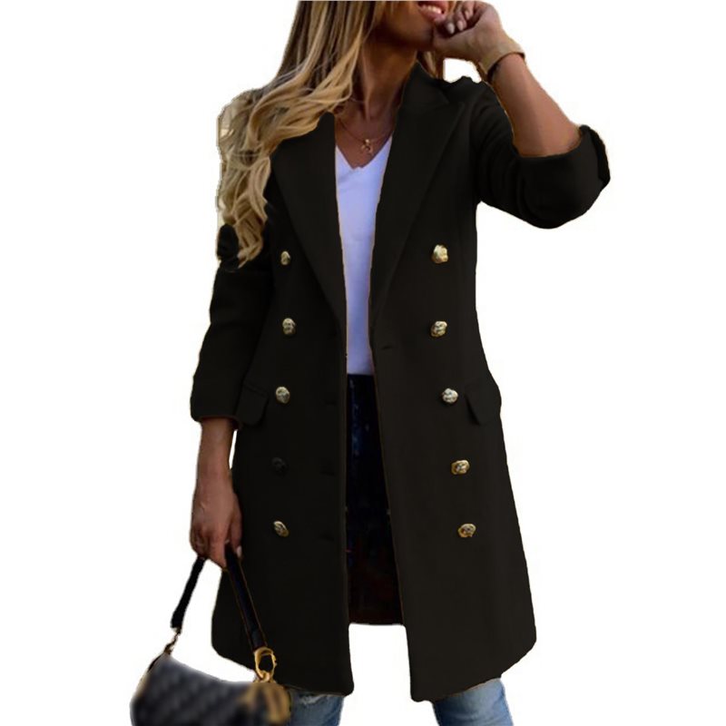 A24F-Women Fall Winter Wool Co - đánh giá và giá Wool Coat Peacoat