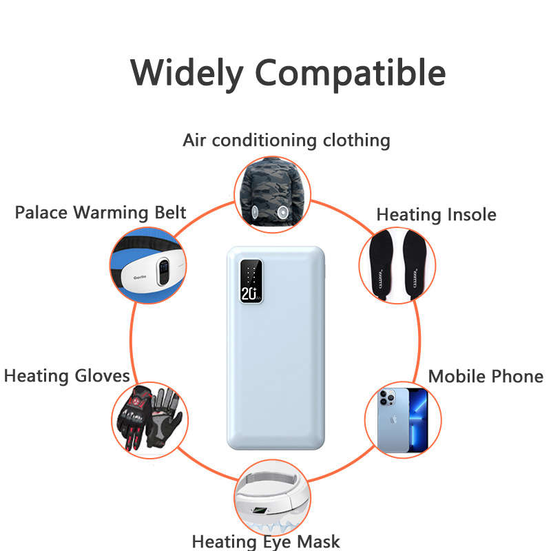 7.4V DC Heated Vest Power Bank - đánh giá và giá Heated Vest Battery
