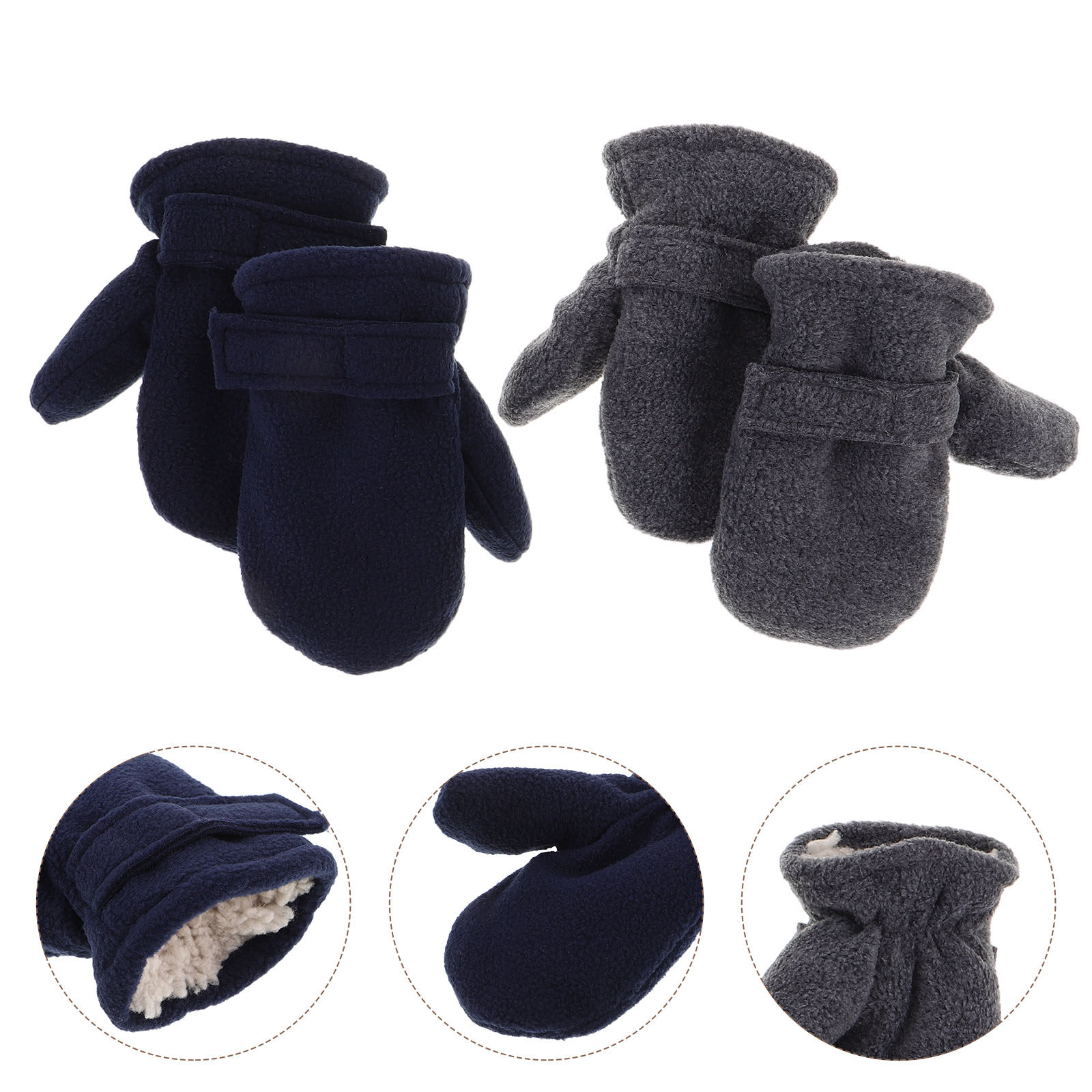 2Pairs Children Warm Gloves Po - đánh giá và giá Snow Glove Insulated