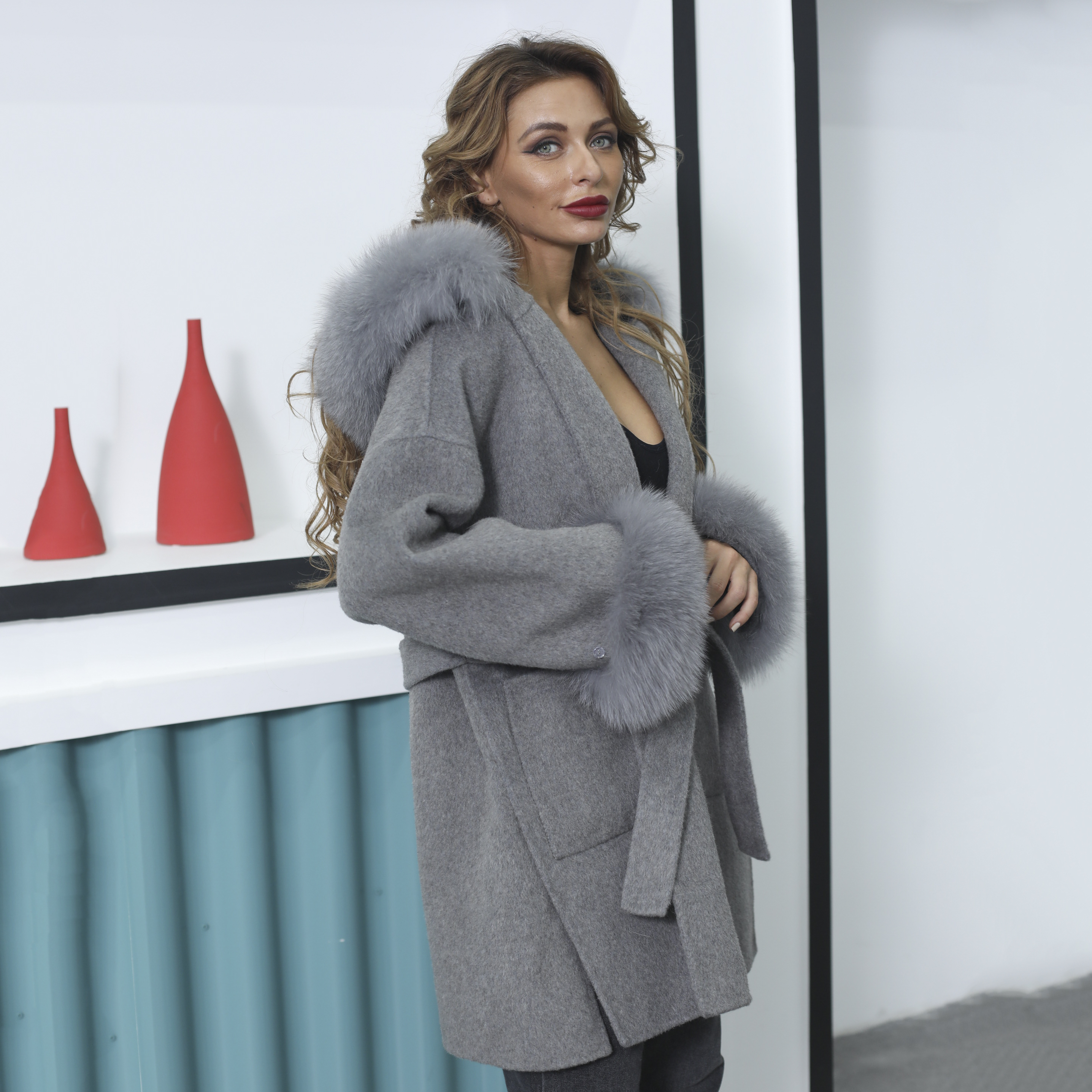 MISSJANEFUR Wool Coat with Rea - đánh giá và giá Wool Coat Peacoat