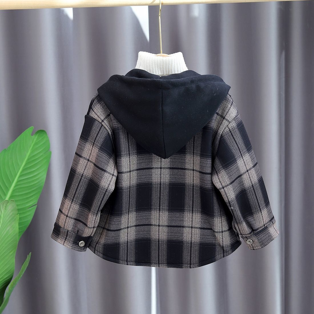 2025 New Boys Autumn Winter Fl - đánh giá và giá Flannel Shirt Lined