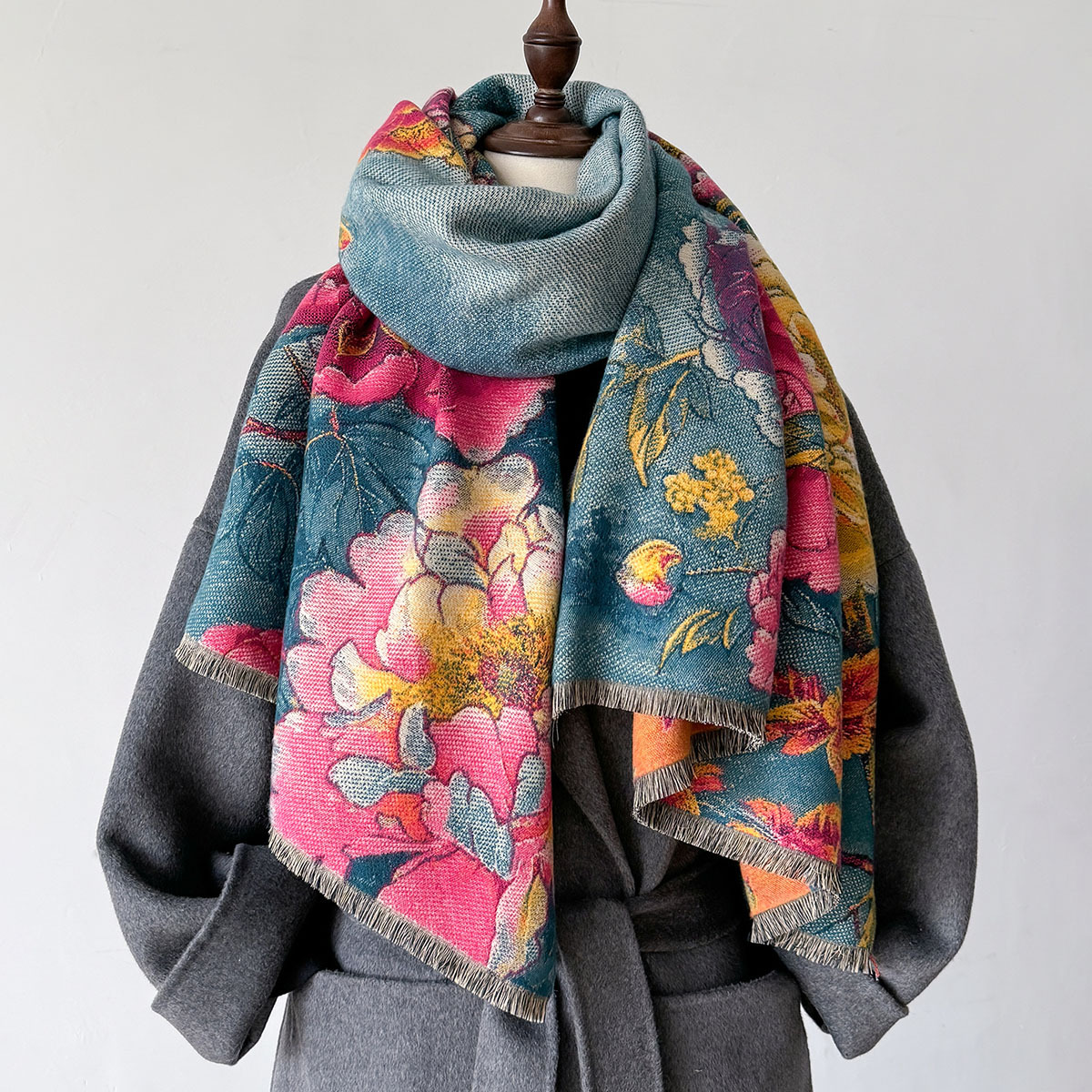 Warm Cashmere Scarf Women Shaw - đánh giá và giá Cashmere Pashmina Wrap