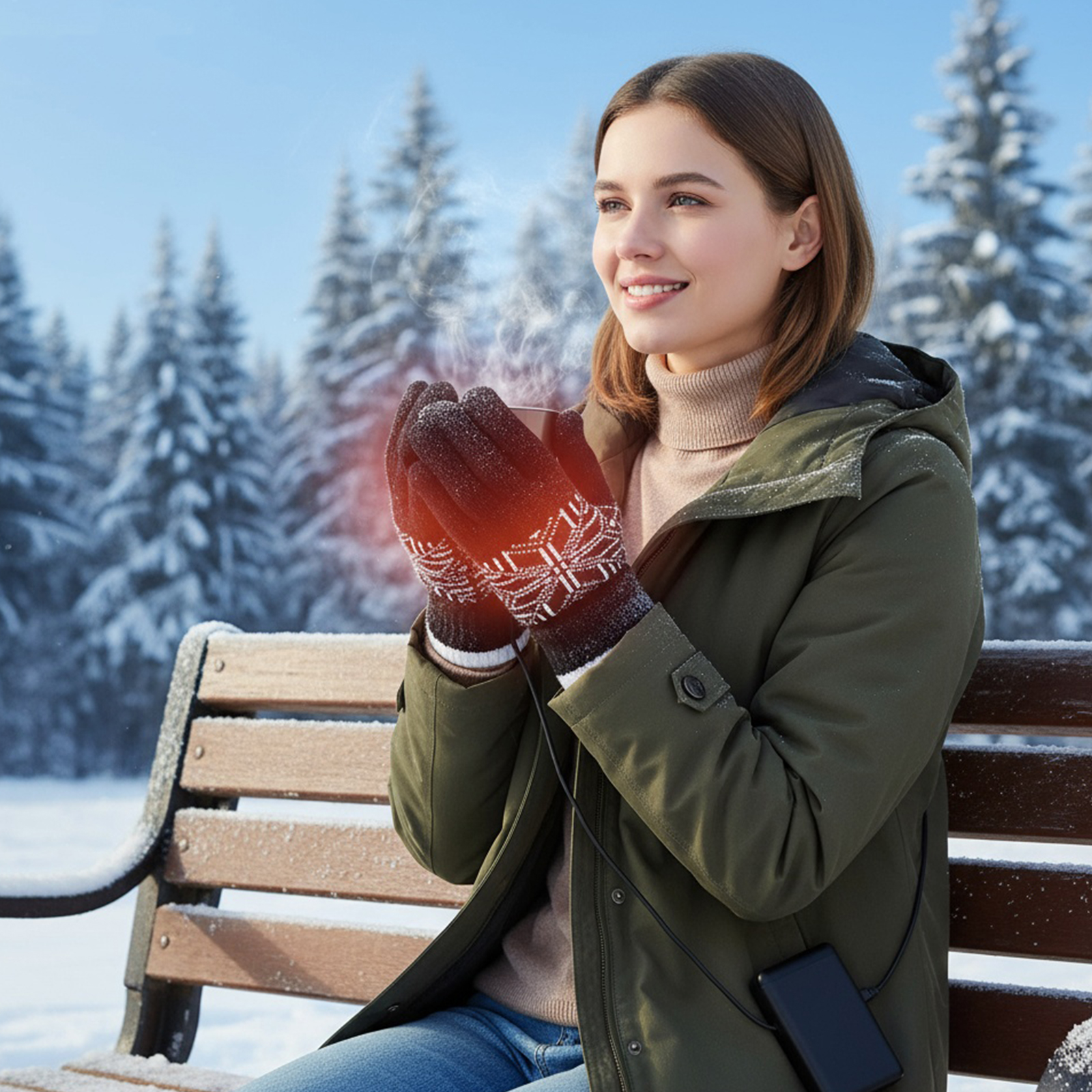 USB Touchscreen Hand Warmer Wi - đánh giá và giá Touch Screen Gloves