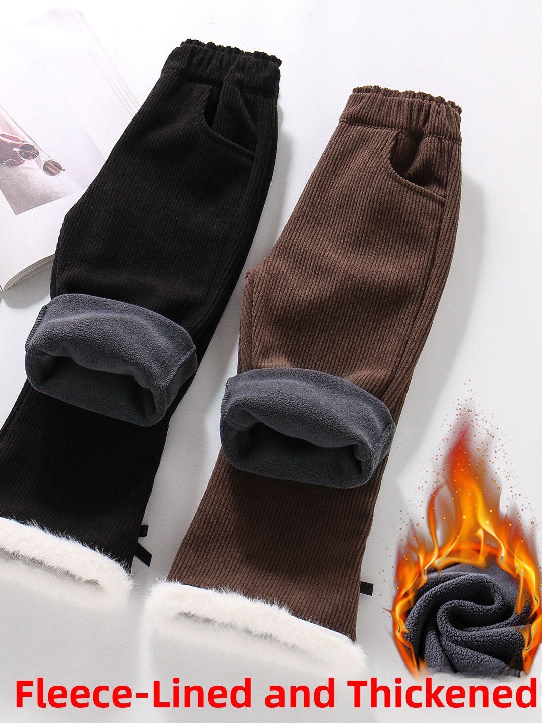 Thiened Fce Children's Bell Bo - đánh giá và giá Corduroy Pant Warm