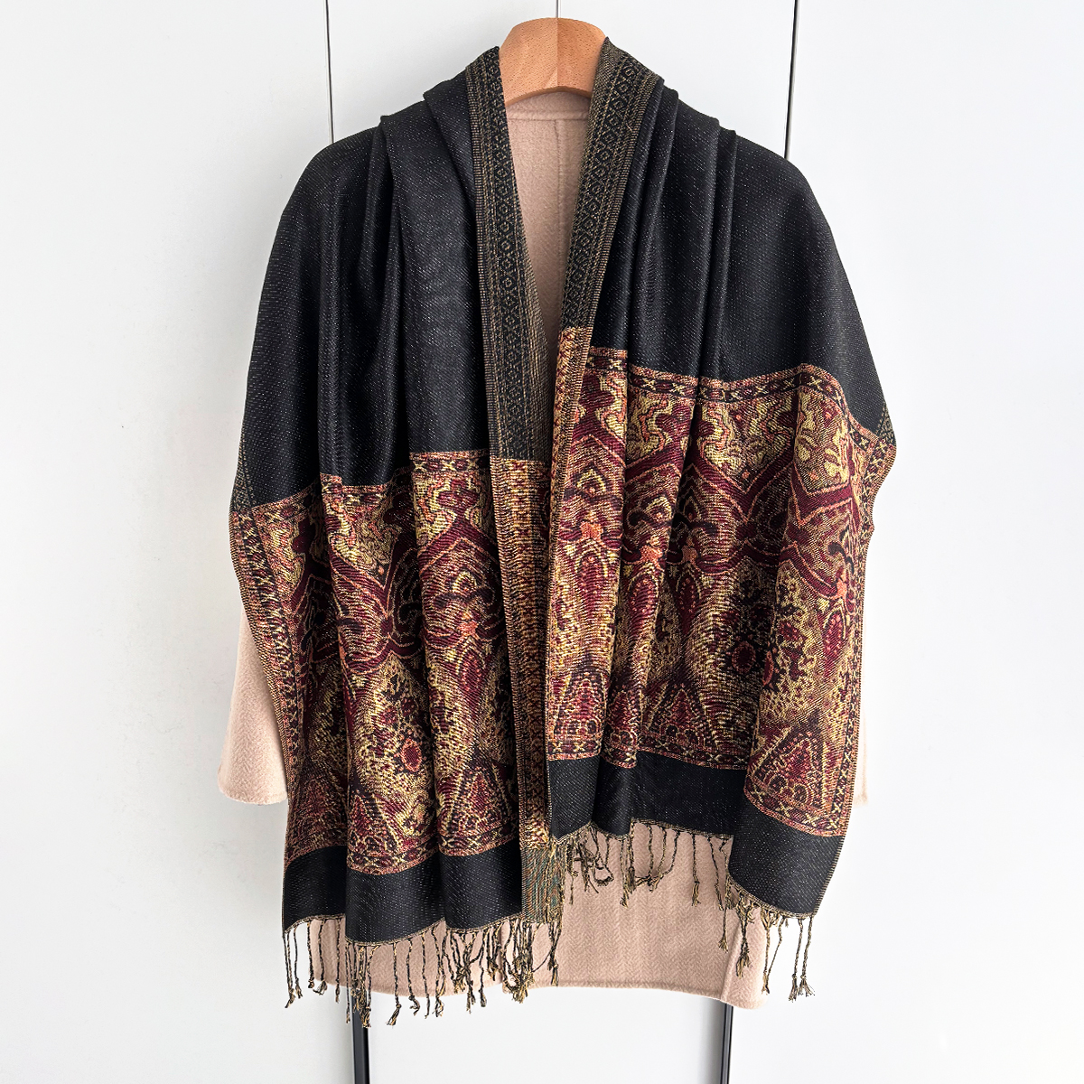 Luxury Scarf For Women Autumn  - đánh giá và giá Cashmere Pashmina Wrap