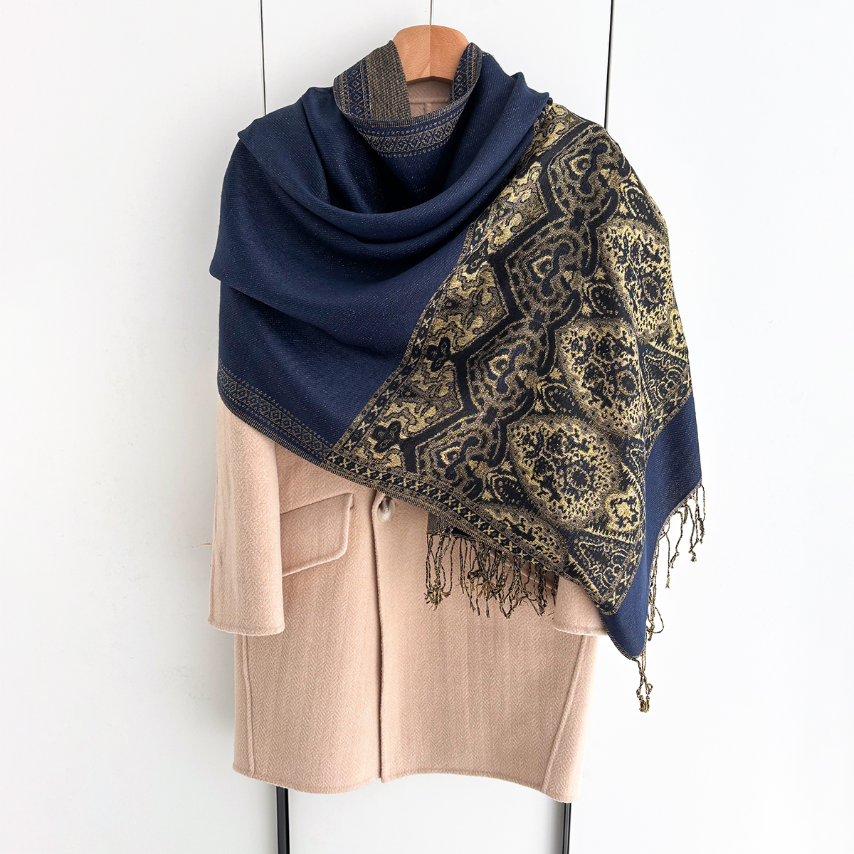 Luxury Scarf For Women Autumn  - đánh giá và giá Cashmere Pashmina Wrap