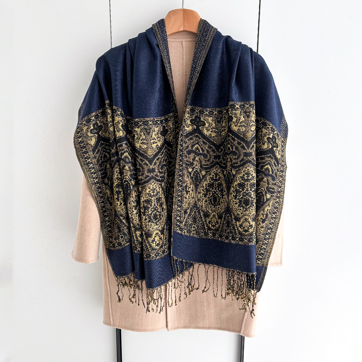 Luxury Scarf For Women Autumn  - đánh giá và giá Cashmere Pashmina Wrap