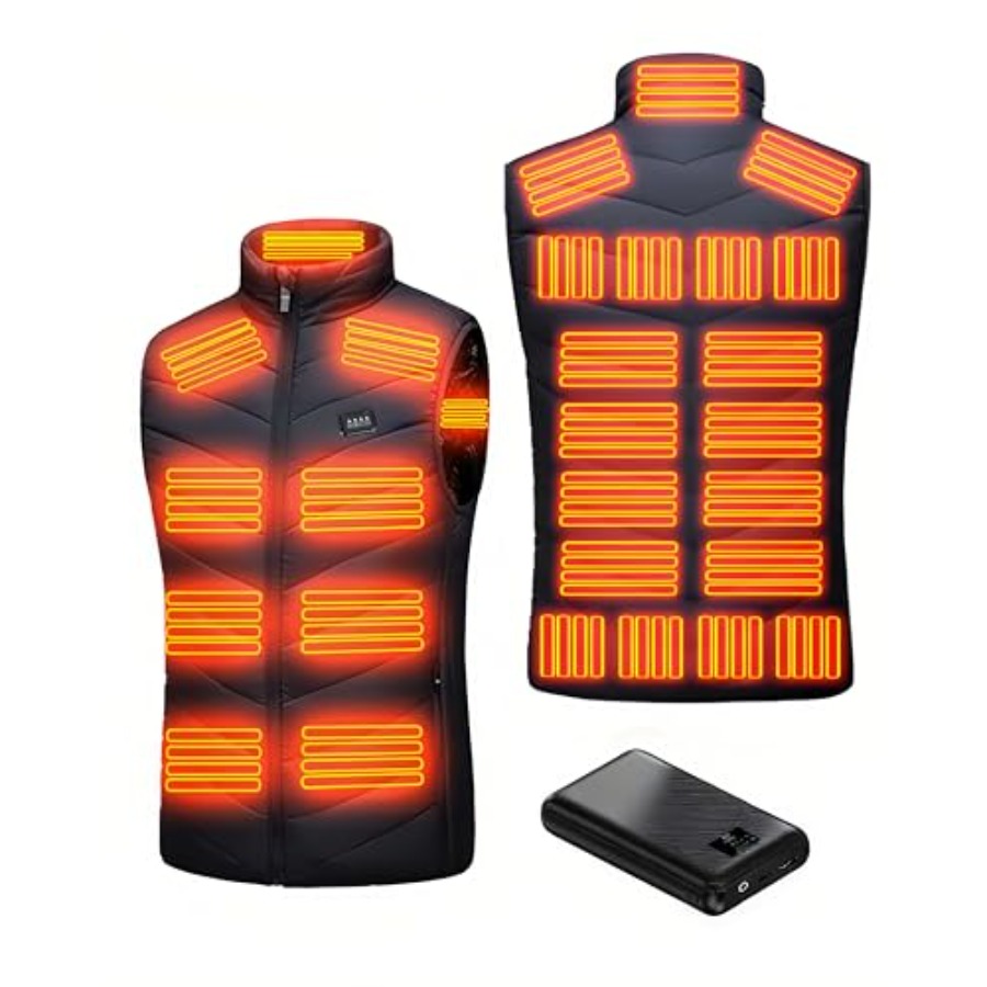 Heated Down Vest for and Wo wi - đánh giá và giá Heated Vest Battery