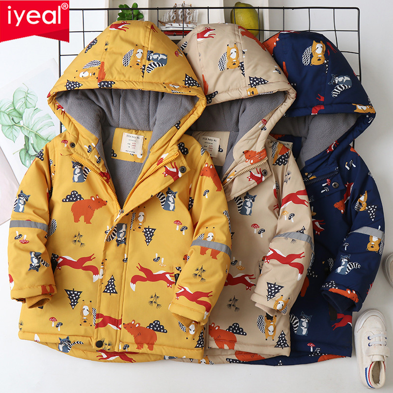 IYEAL Children's Coat Animals  - đánh giá và giá Flannel Shirt Lined