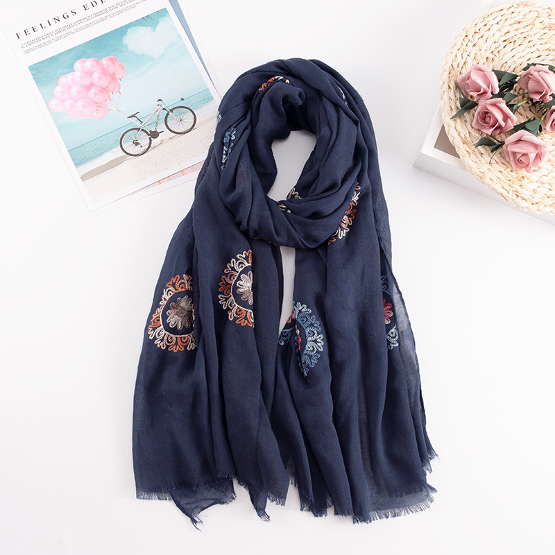 Many Colours Ethnic Embroidery - đánh giá và giá Shawl Wrap Winter