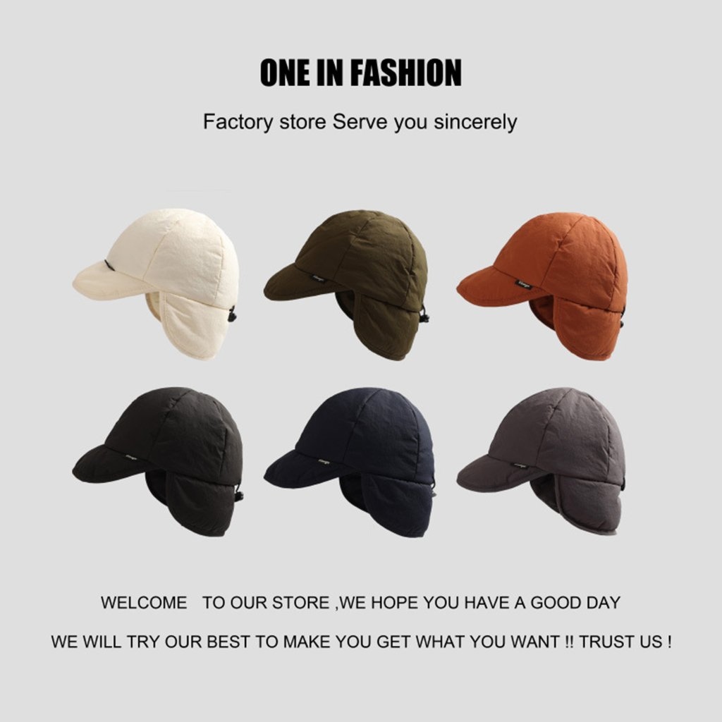Unisex Ponytail Cap with Folda - đánh giá và giá Earmuffs Foldable