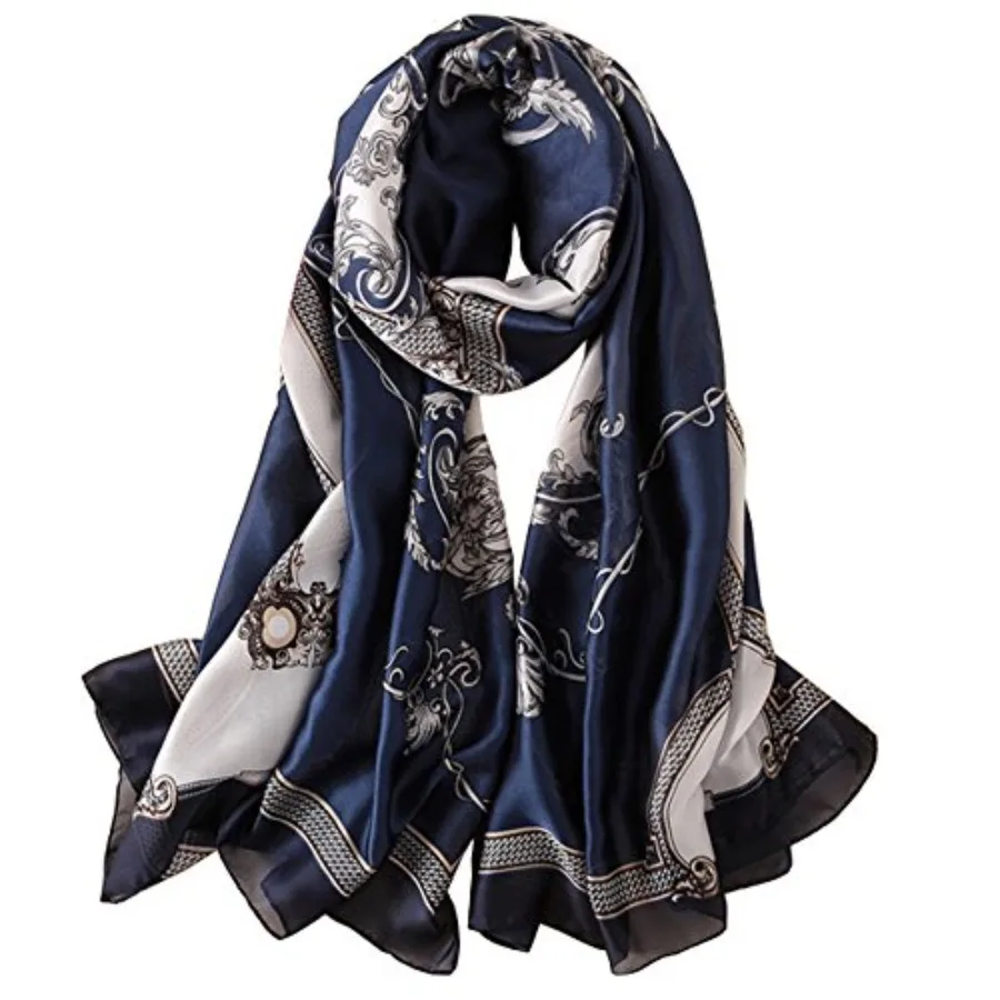 Silk Scarf Mulberry Silk Fashi - đánh giá và giá Shawl Wrap Winter