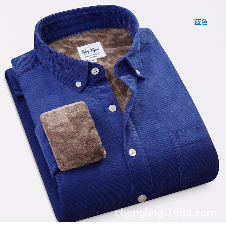 Corduroy Warm Shirts Cotton Pl - đánh giá và giá Flannel Shirt Lined