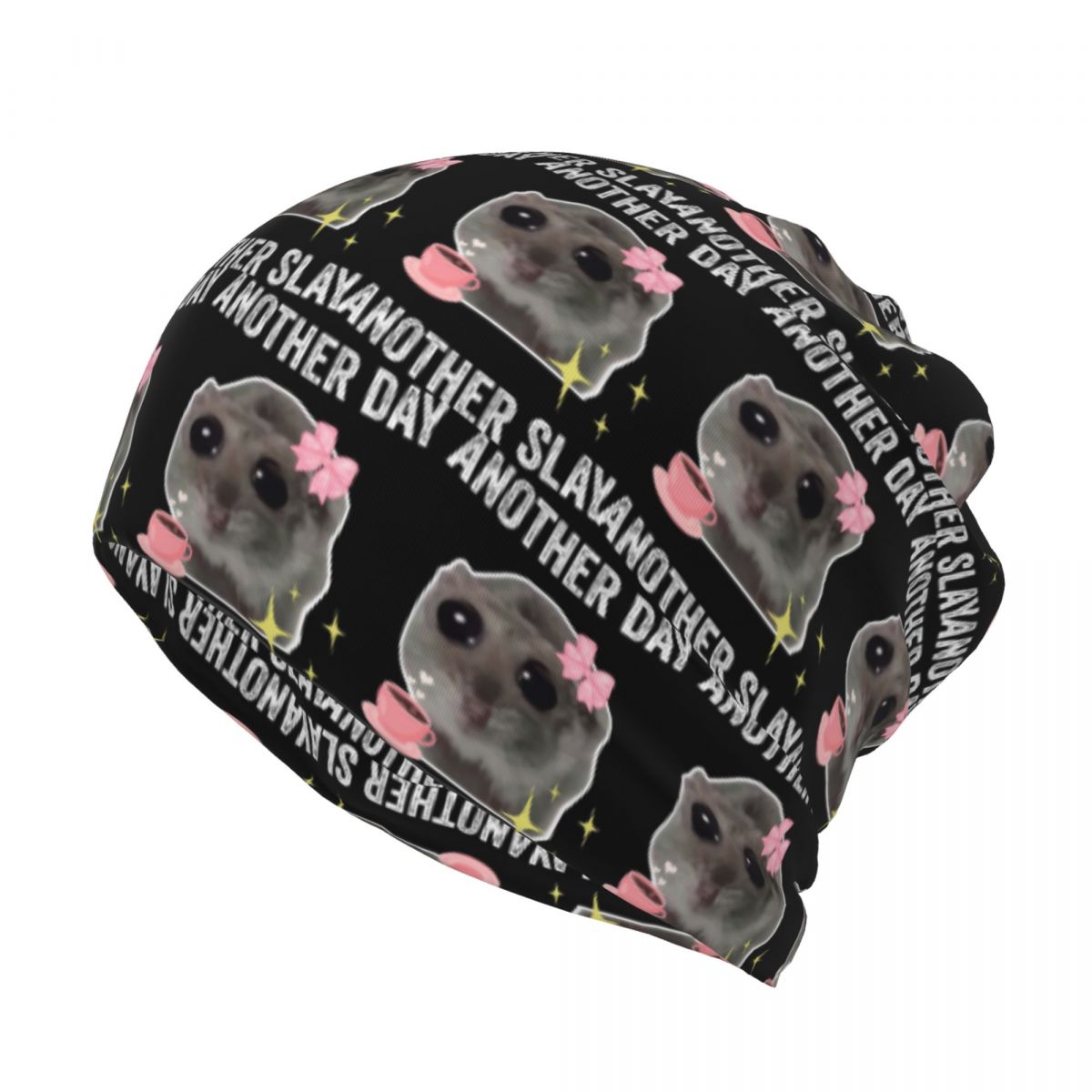 Sad Hamster Another Day Anothe - đánh giá và giá Knit Beanie Hat Warm