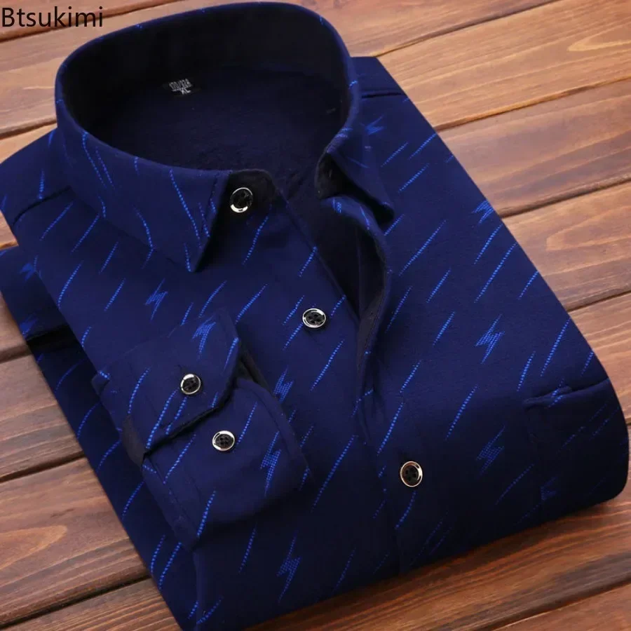 2024 Men's Winter Warm Long Sl - đánh giá và giá Flannel Shirt Lined
