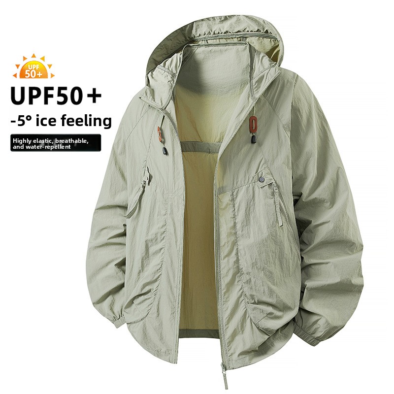 UPF50+ New Fashion Men Summer  - đánh giá và giá Down Jacket Packable