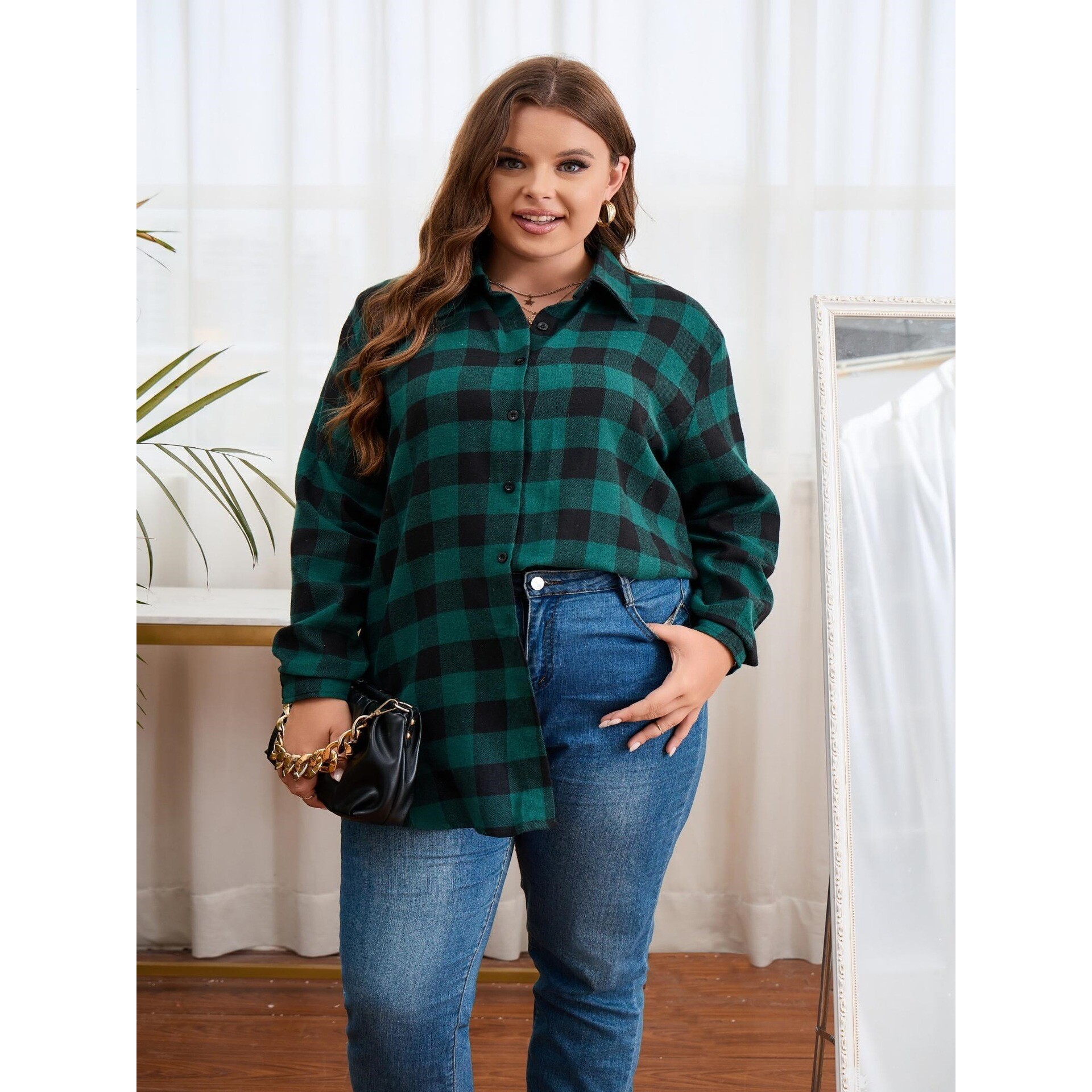 Warm Flannel Plaid Shirt Women - đánh giá và giá Flannel Shirt Lined