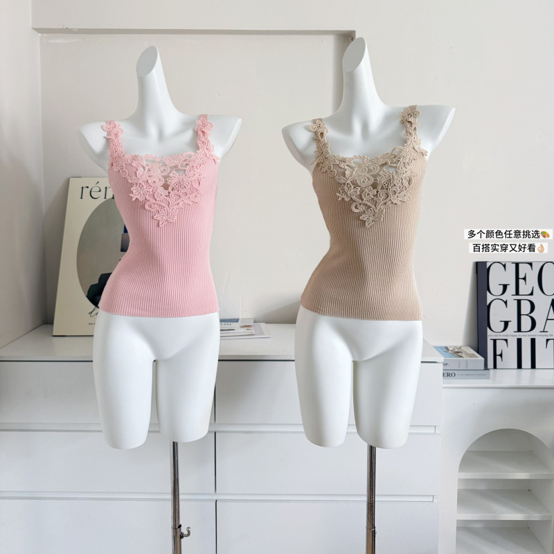 Sexy Lace Trim Camisole Top Ho - đánh giá và giá Flannel Shirt Lined