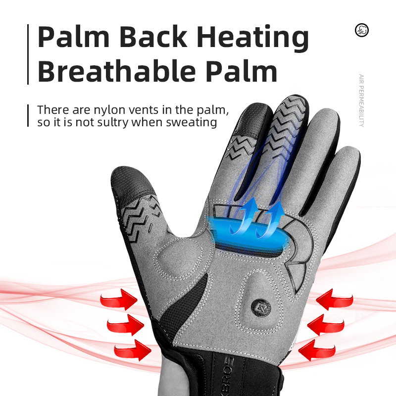 ROCKBROS Heated Winter Glove C - đánh giá và giá Touch Screen Gloves
