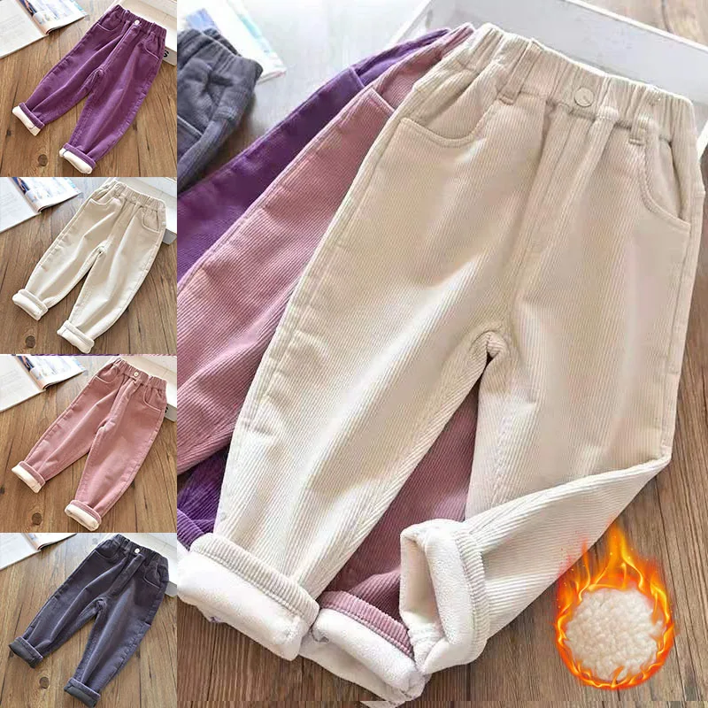 Velvet Lined Corduroy Kids Har - đánh giá và giá Corduroy Pant Warm