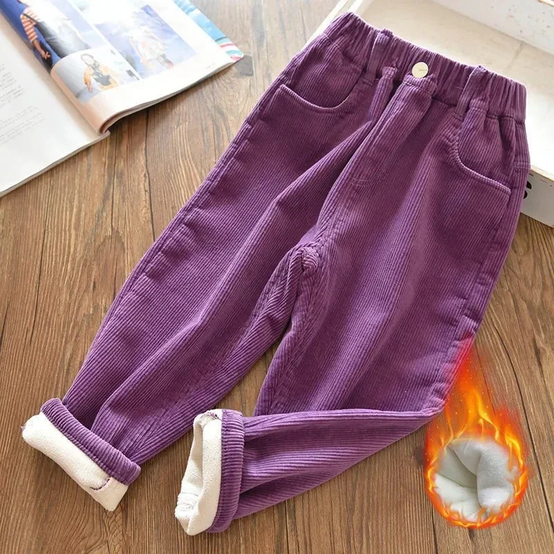 Velvet Lined Corduroy Kids Har - đánh giá và giá Corduroy Pant Warm