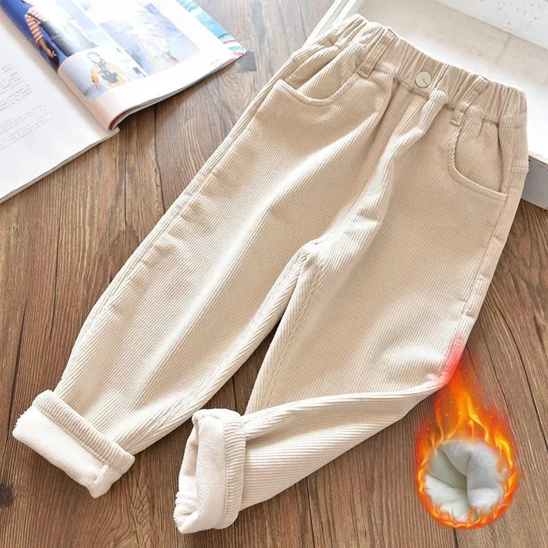 Velvet Lined Corduroy Kids Har - đánh giá và giá Corduroy Pant Warm