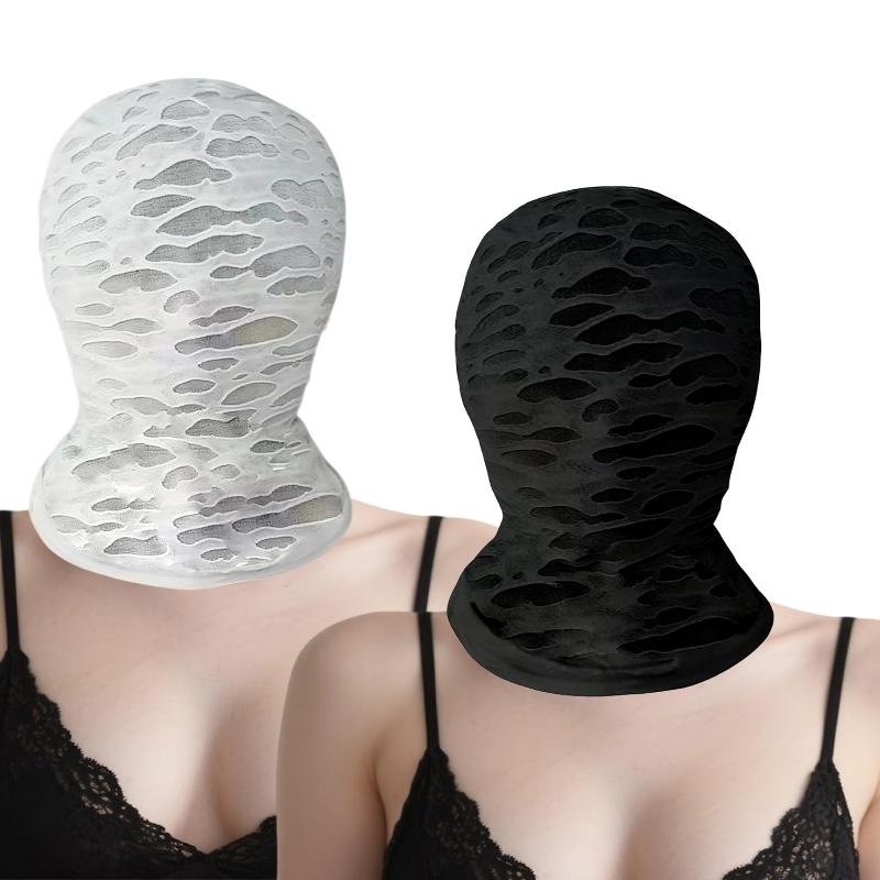 Gothic Punk Distressed Ripped  - đánh giá và giá Balaclava Ski Mask
