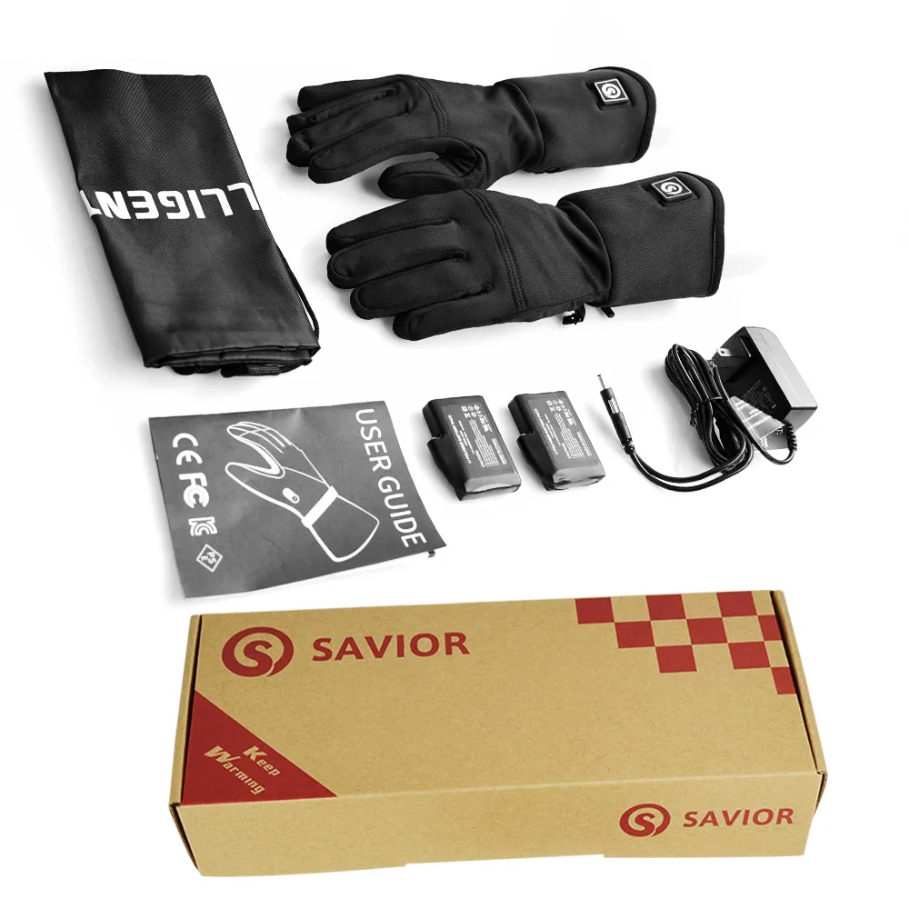 Savior Heated Waterproof Windp - đánh giá và giá Touch Screen Gloves