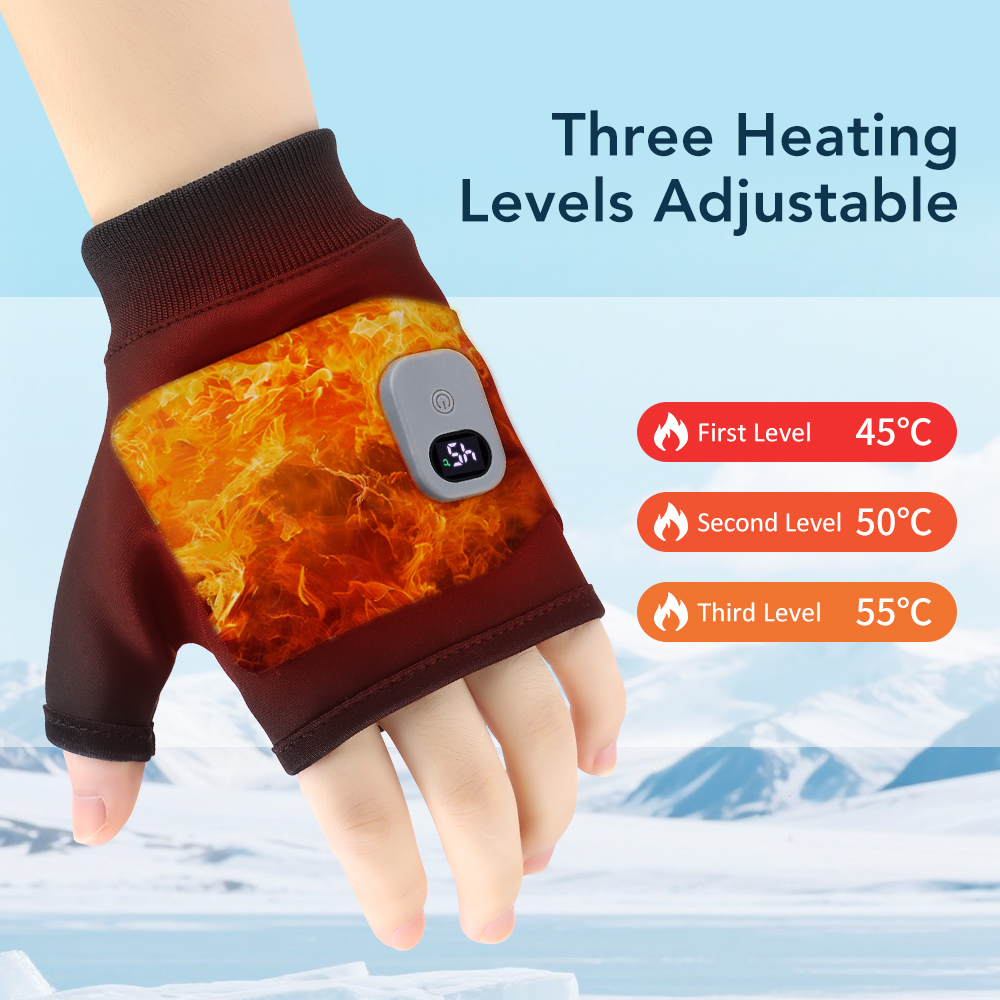 3 Levels Heating Gloves 360° T - đánh giá và giá Hand Warmer Electric