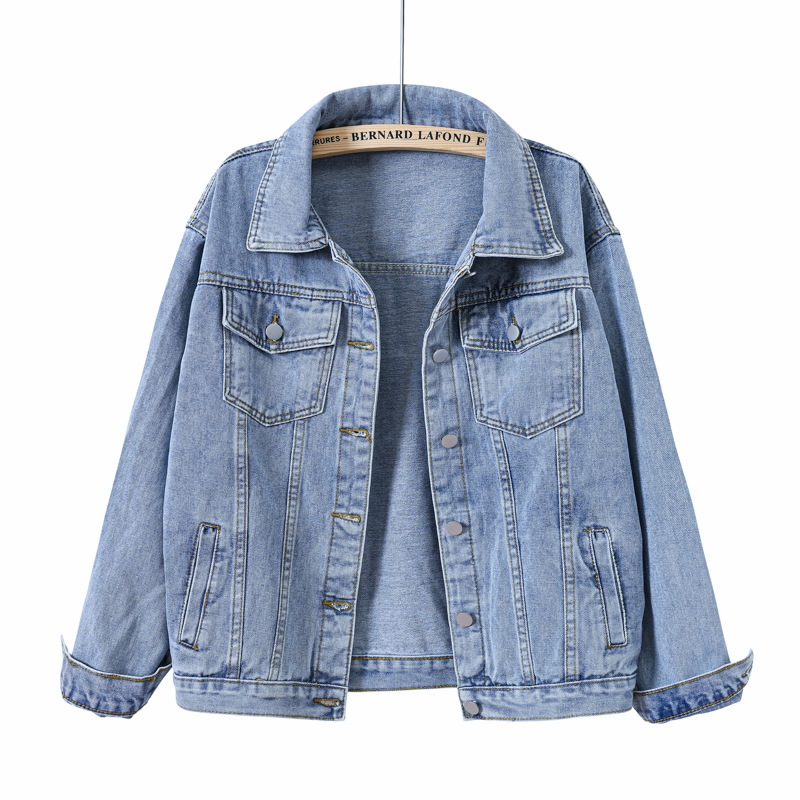 Solid Short Women's Denim Coat - đánh giá và giá Down Jacket Packable