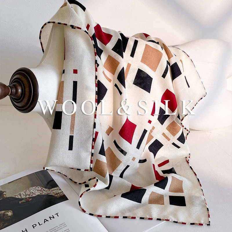 30% Silk 70% Wool Women's Scar - đánh giá và giá Wool Scarf Men