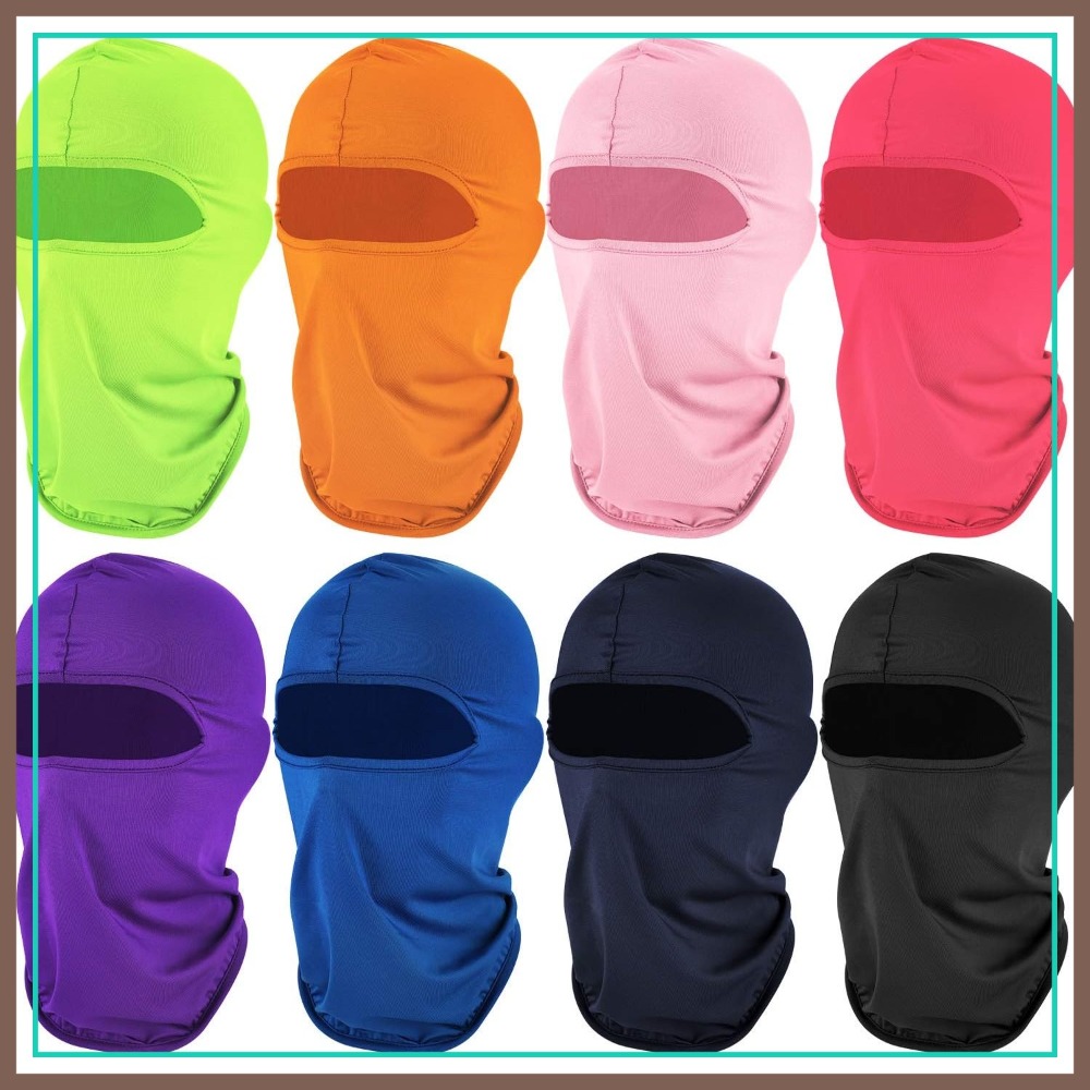 8 Pcs Ski Mask Full Face Balac - đánh giá và giá Balaclava Ski Mask