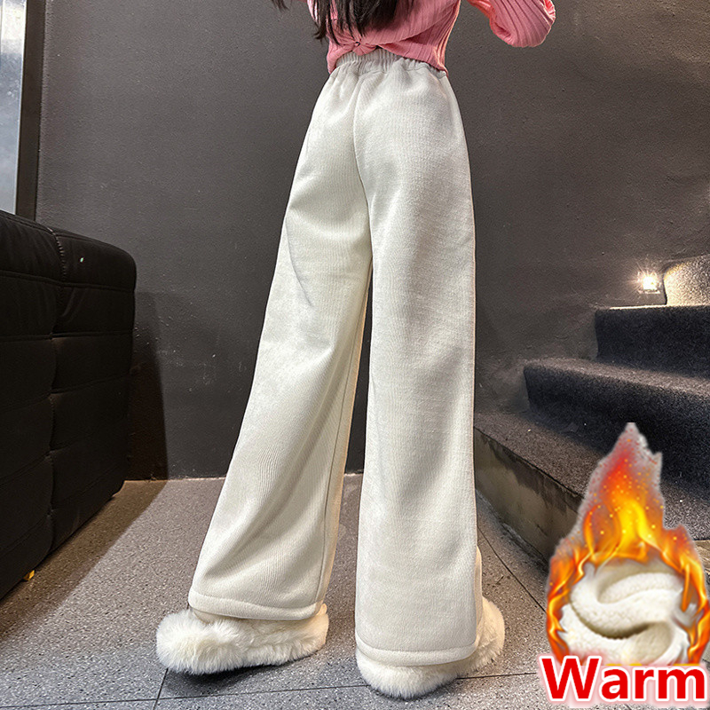 New Winter Children Warm Fleec - đánh giá và giá Corduroy Pant Warm