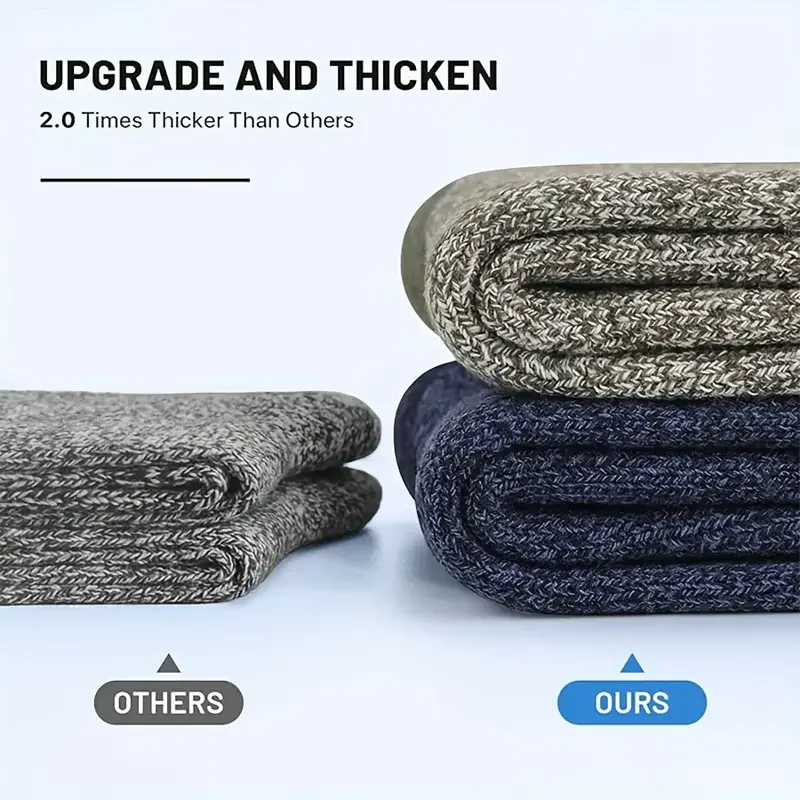 5 Pairs Merino Wool Socks for  - đánh giá và giá Thermal Sock Wool